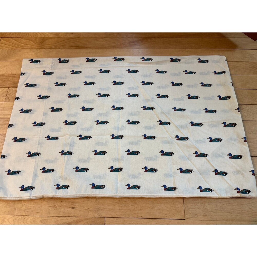 Westpoint Stevens vtg mallard duck standard pillowcase hunting decoy